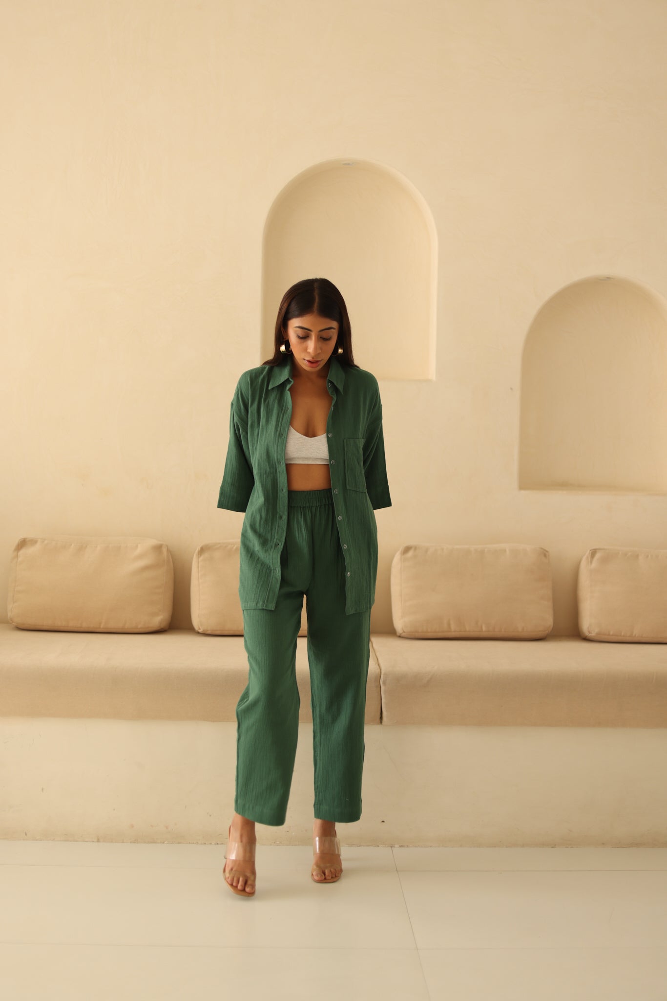 Lana Pants- Forest Green