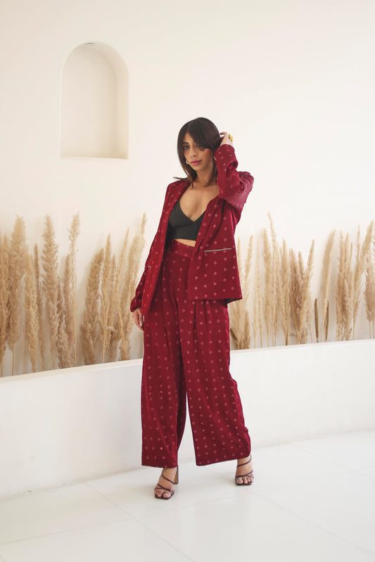 Jade Set- Maroon