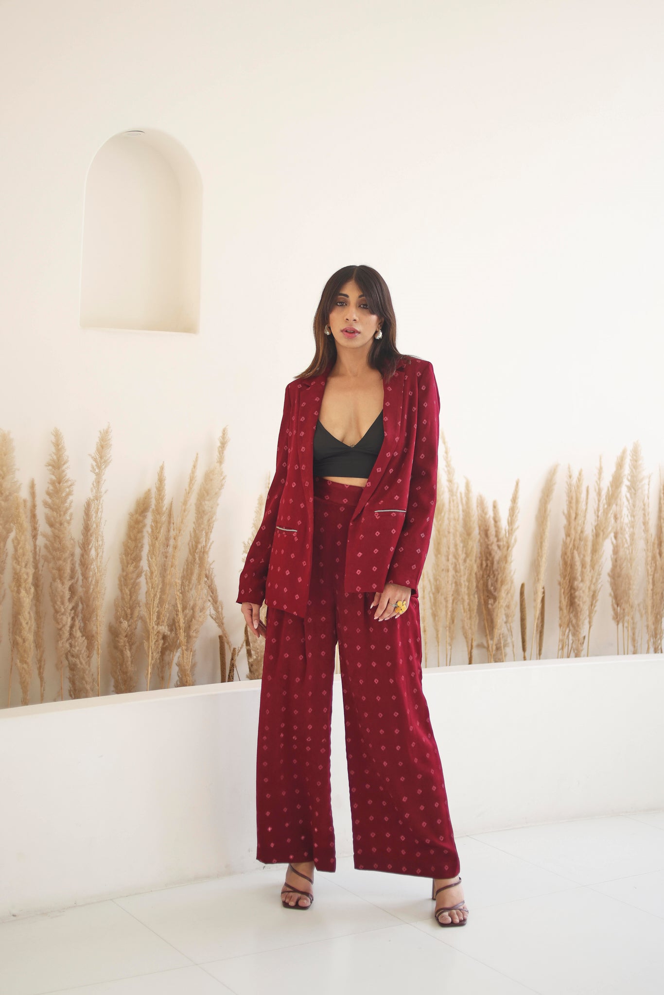 Jade Set- Maroon