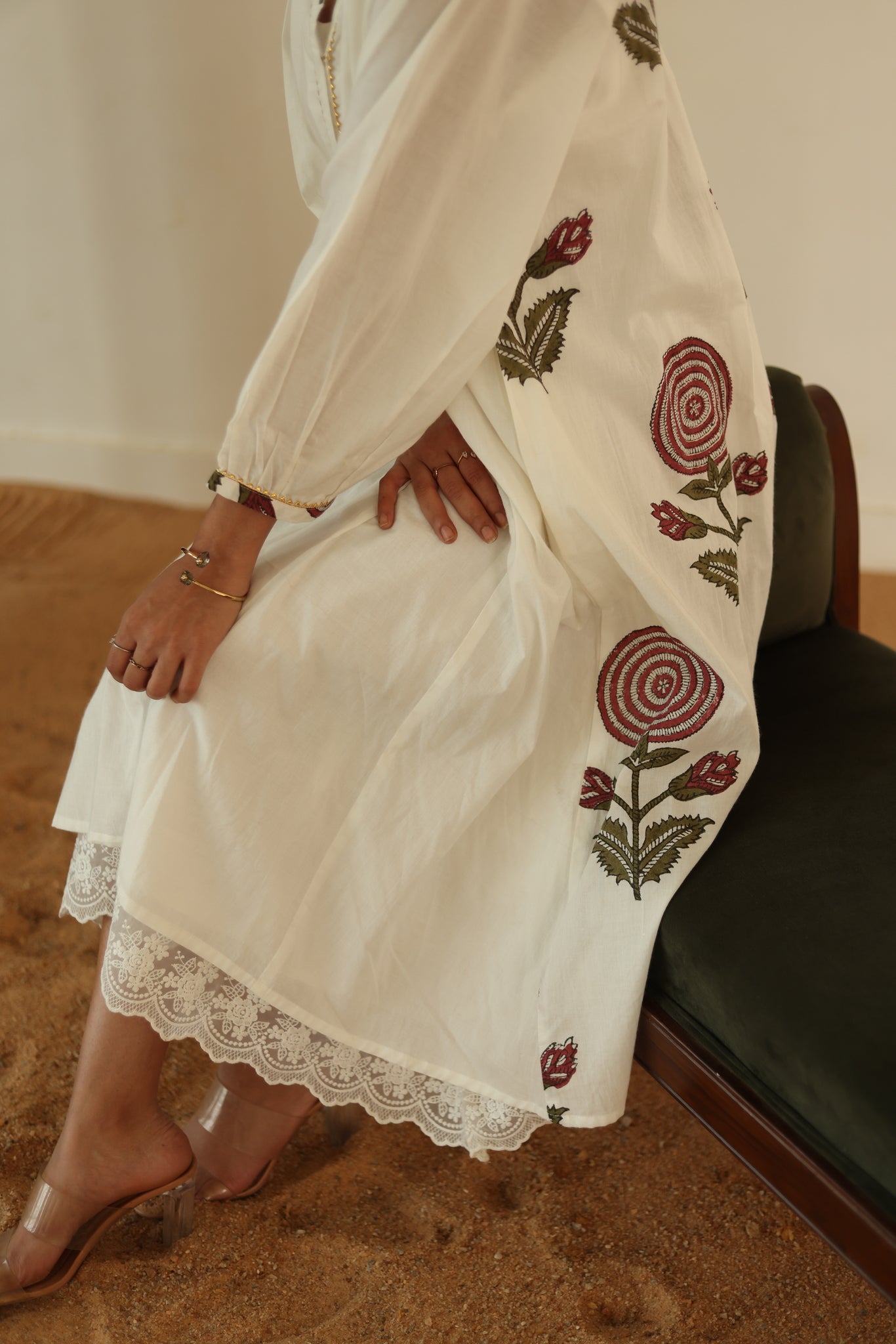 Ivory Flow Kurta Dress